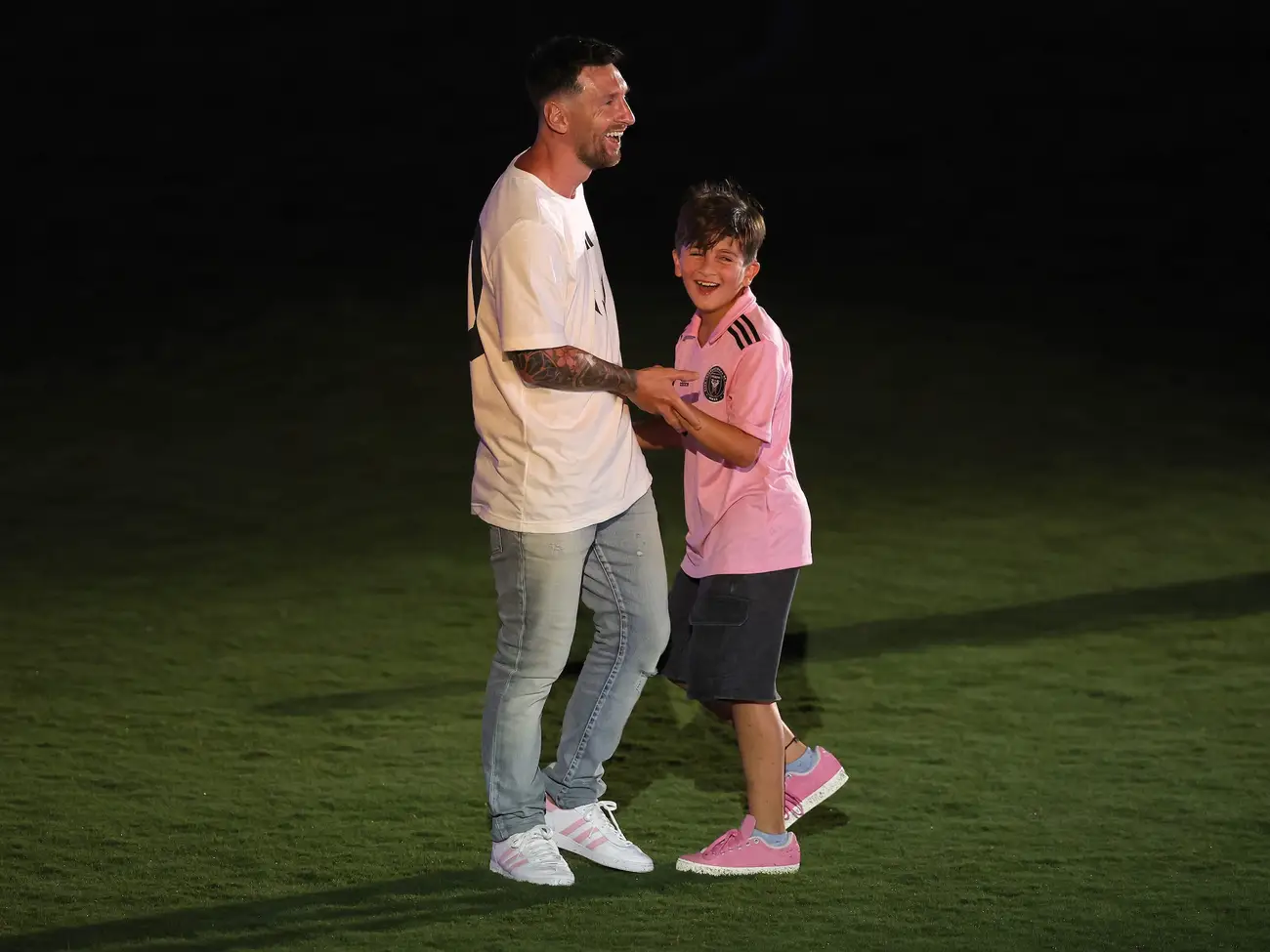 mesi and son mesi and son